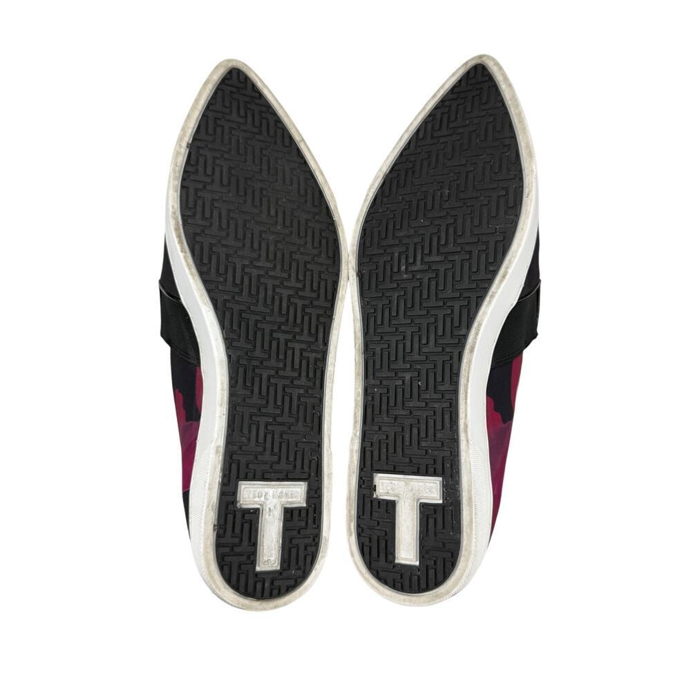 TED BAKER Women's Thfia Floral Pointy Toe Slip-on Sneaker Sz 6 - Picture 12 of 16